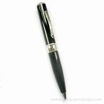 DVR Pen with 15m² Audio Recording Range and 640 x 480 Pixels Resolution